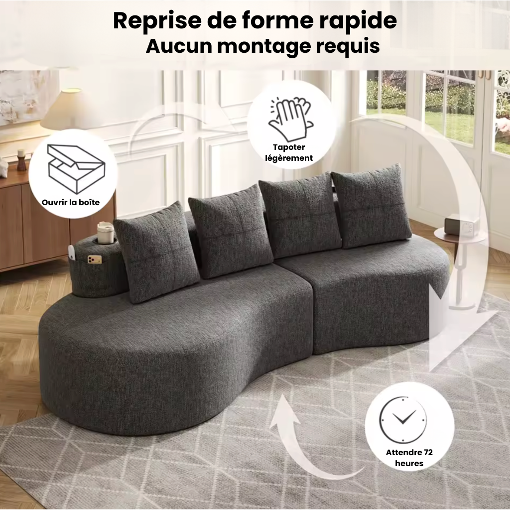 Canapé d'angle design