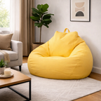Pouf jaune