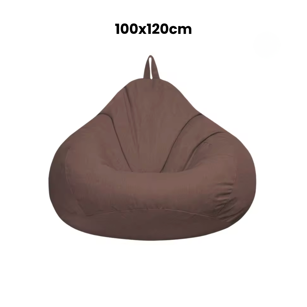 Pouf salon marron