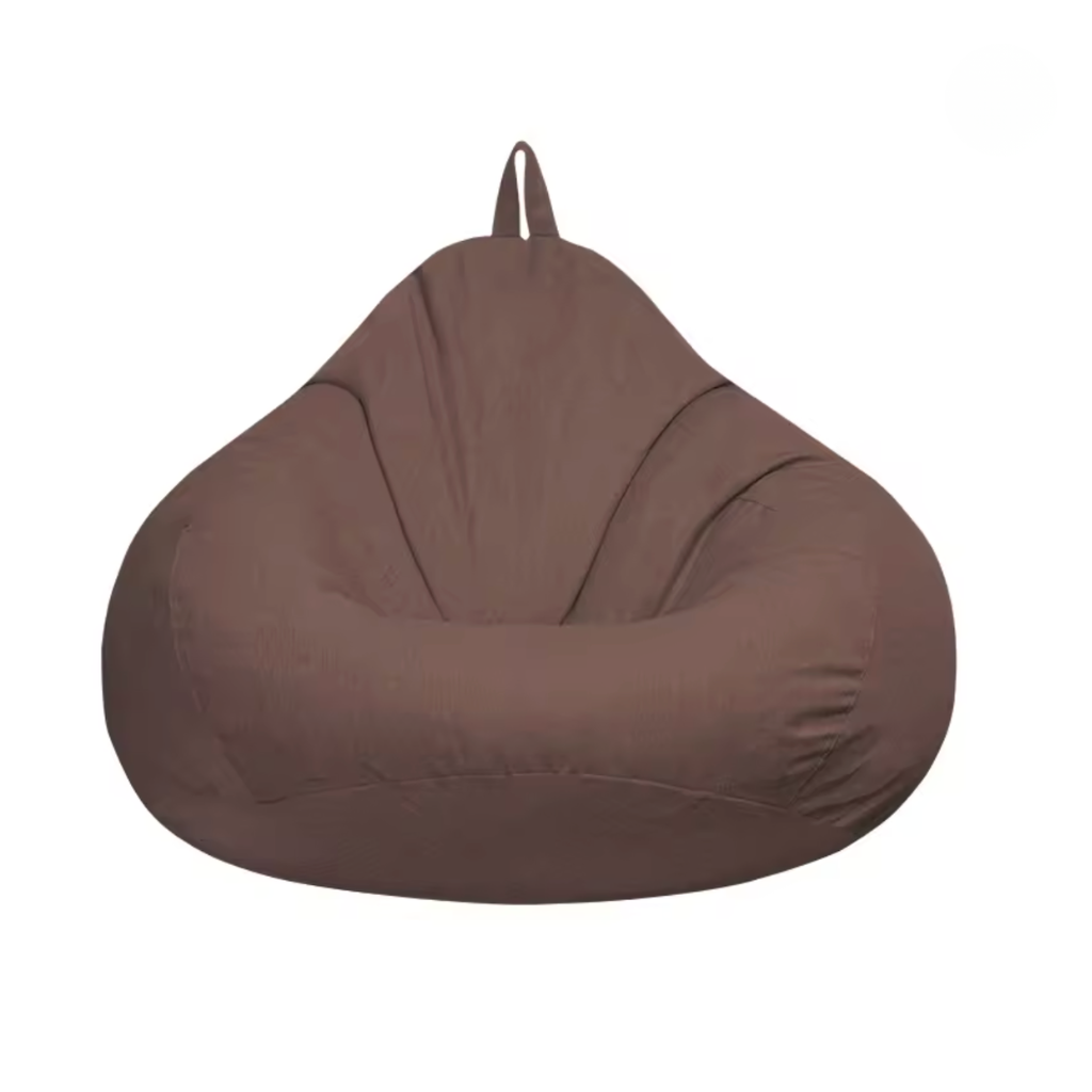 Pouf salon marron
