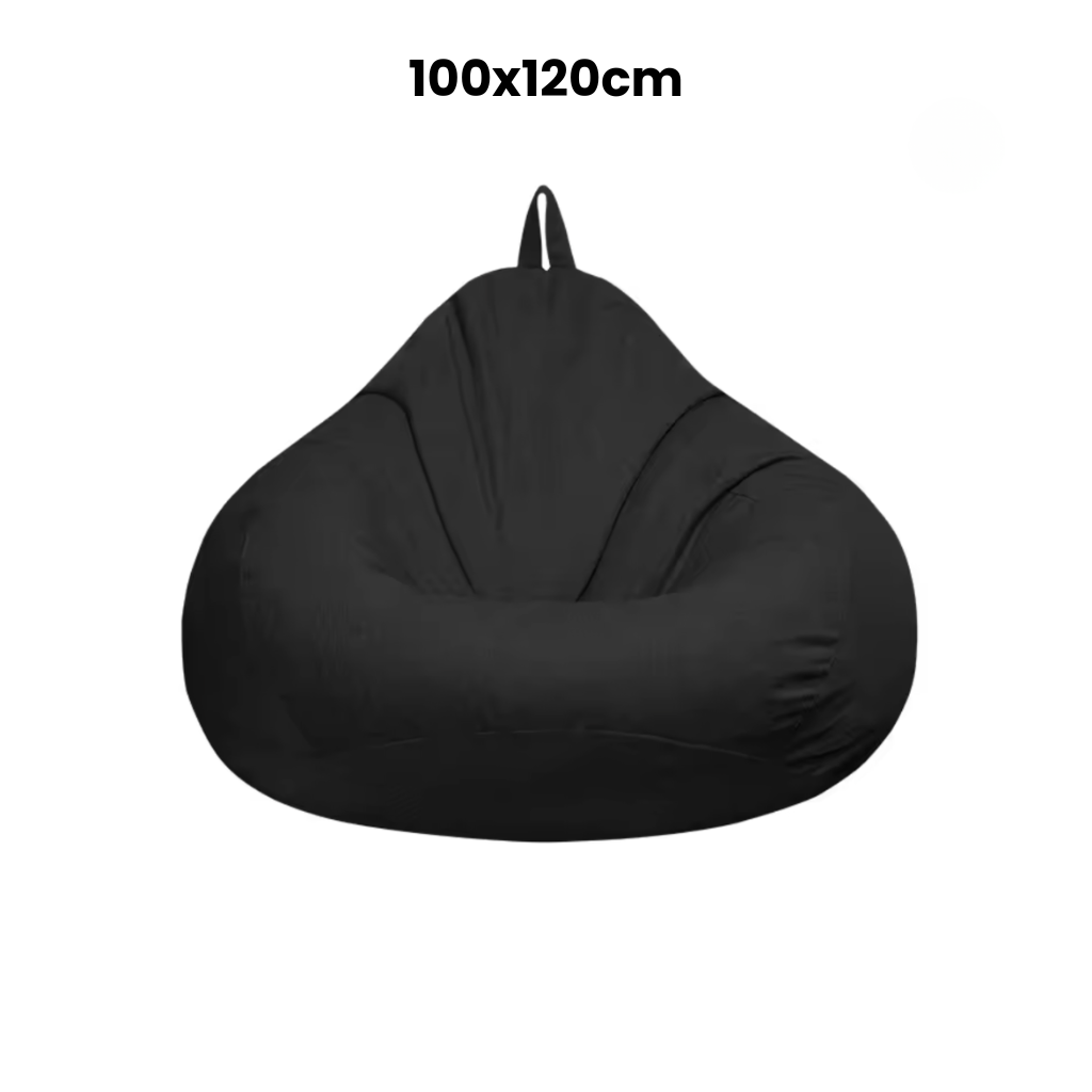 Pouf salon noir