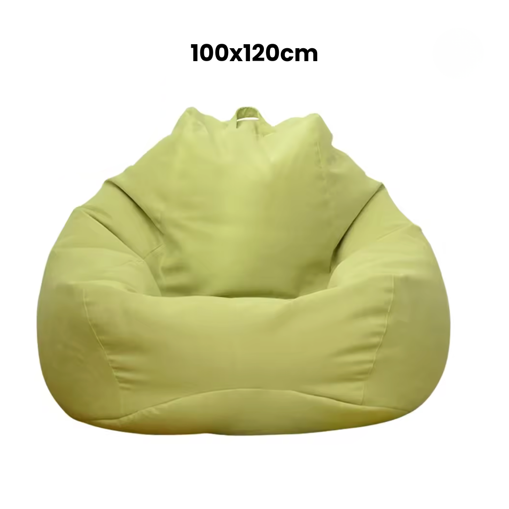 Pouf salon vert clair