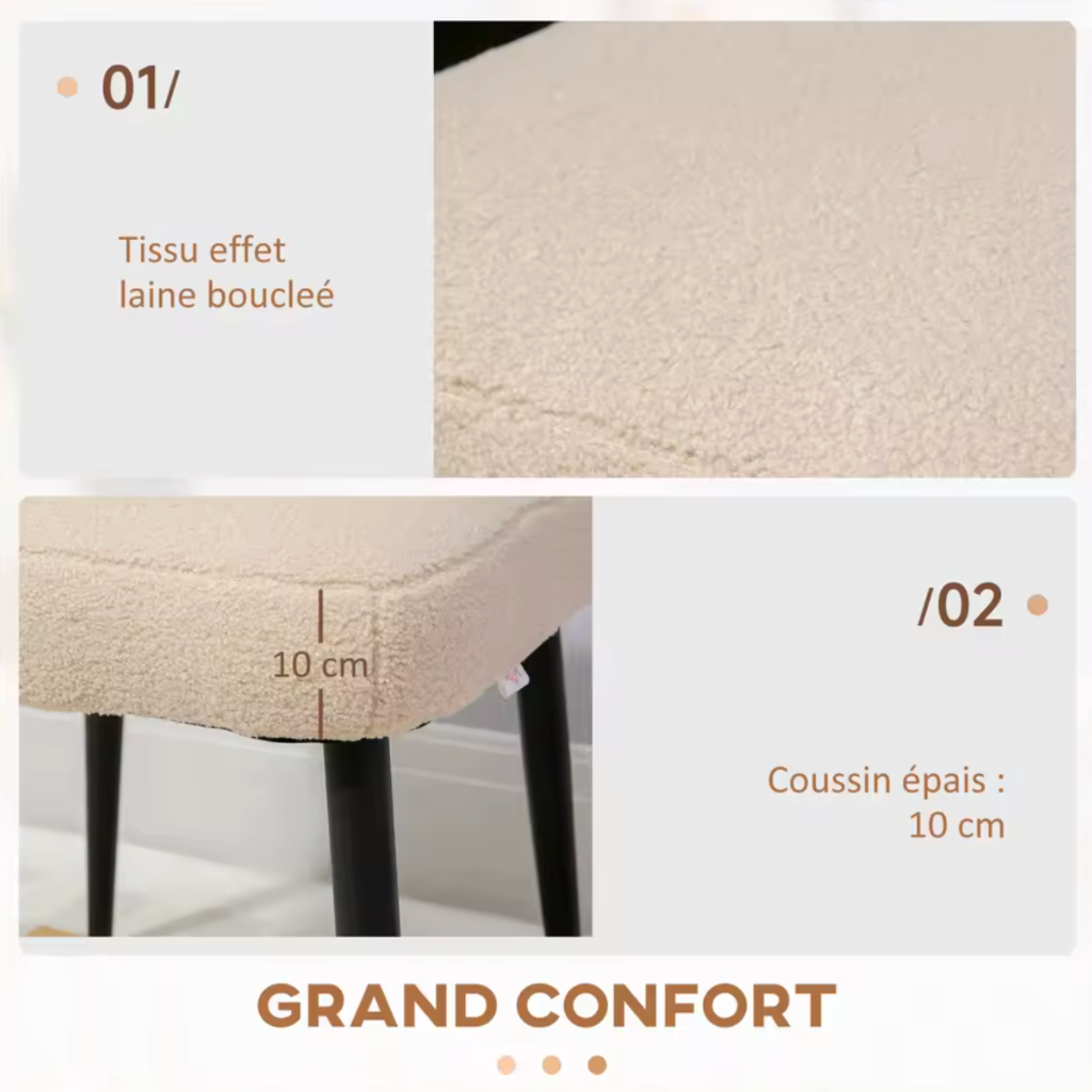 Repose pieds tabouret