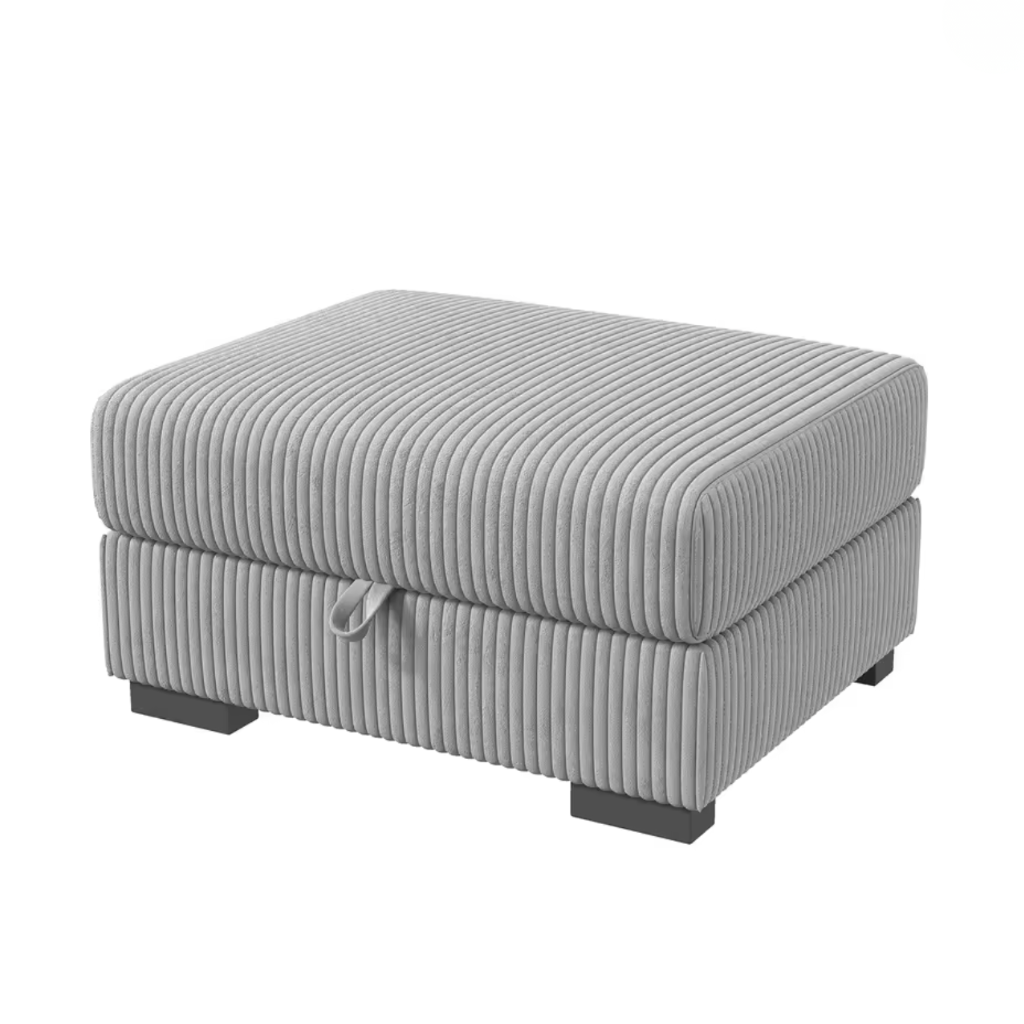 Repose pieds coffre rectangulaire