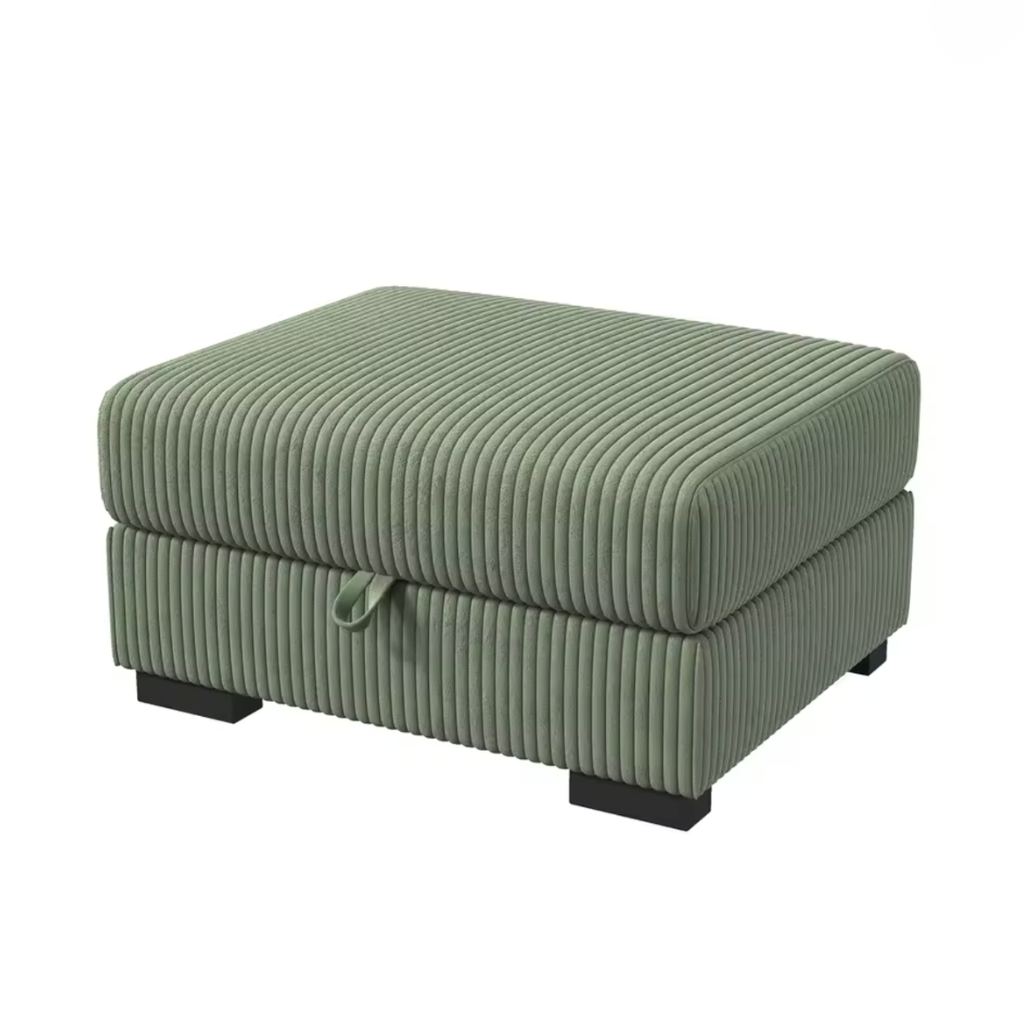 Repose pieds coffre rectangulaire